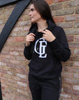 Black Marl Hoodie