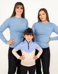 New Blue Long Sleeved Top