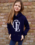 Young Rider Navy Marl Hoodie