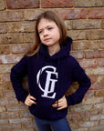 Young Rider Navy Marl Hoodie